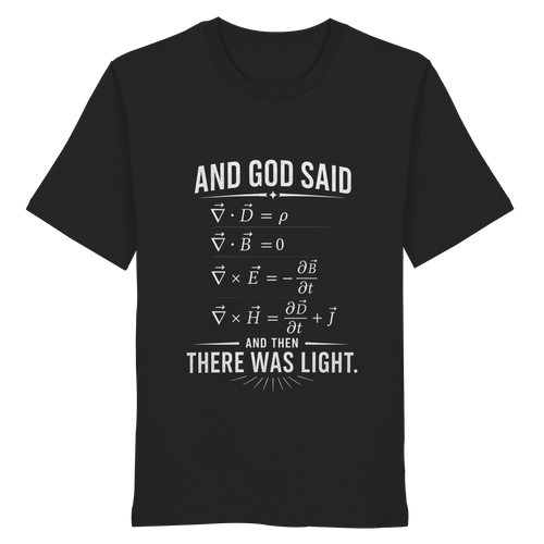AND GOD SAYS