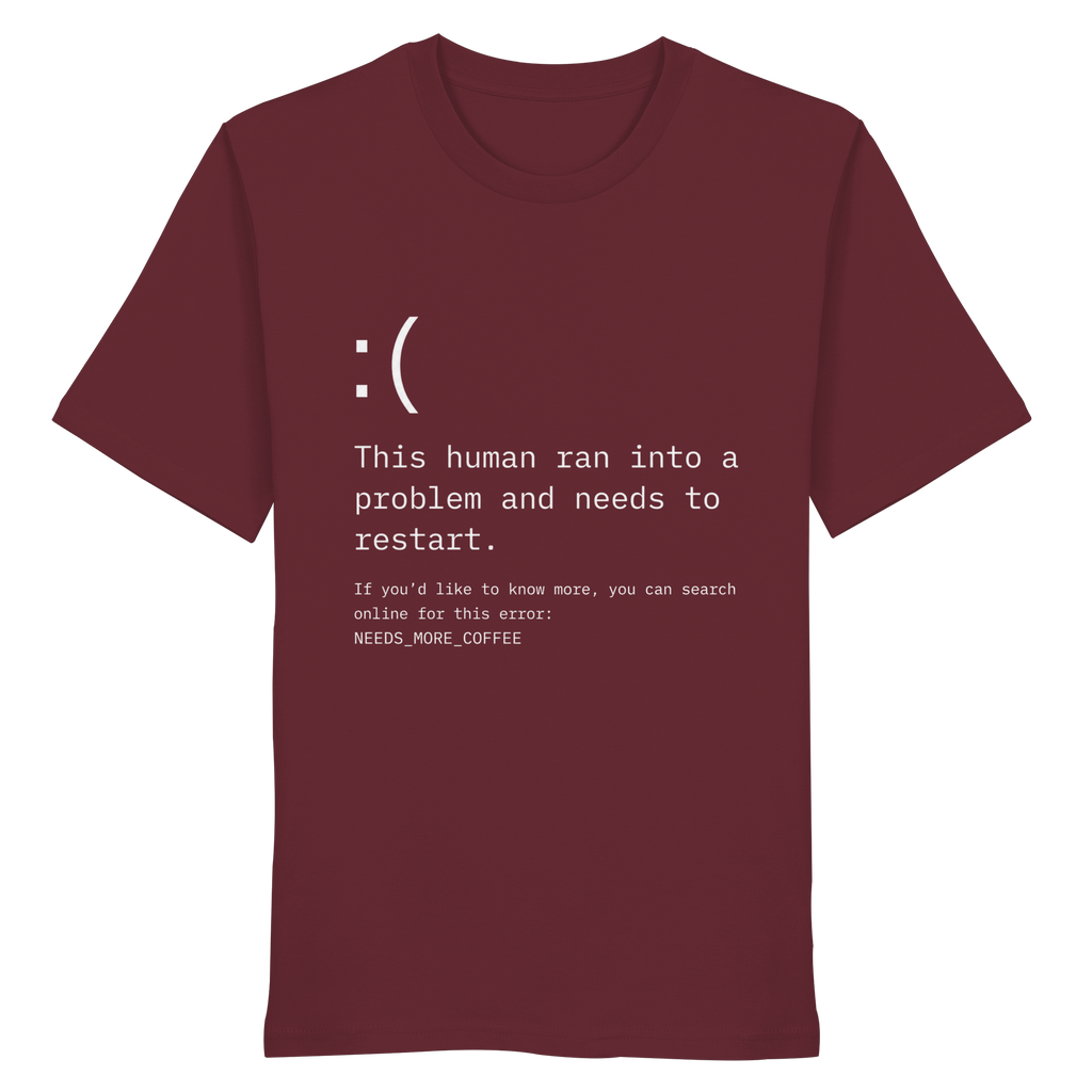 THIS HUMAN RAN INTO A PROBLEM
