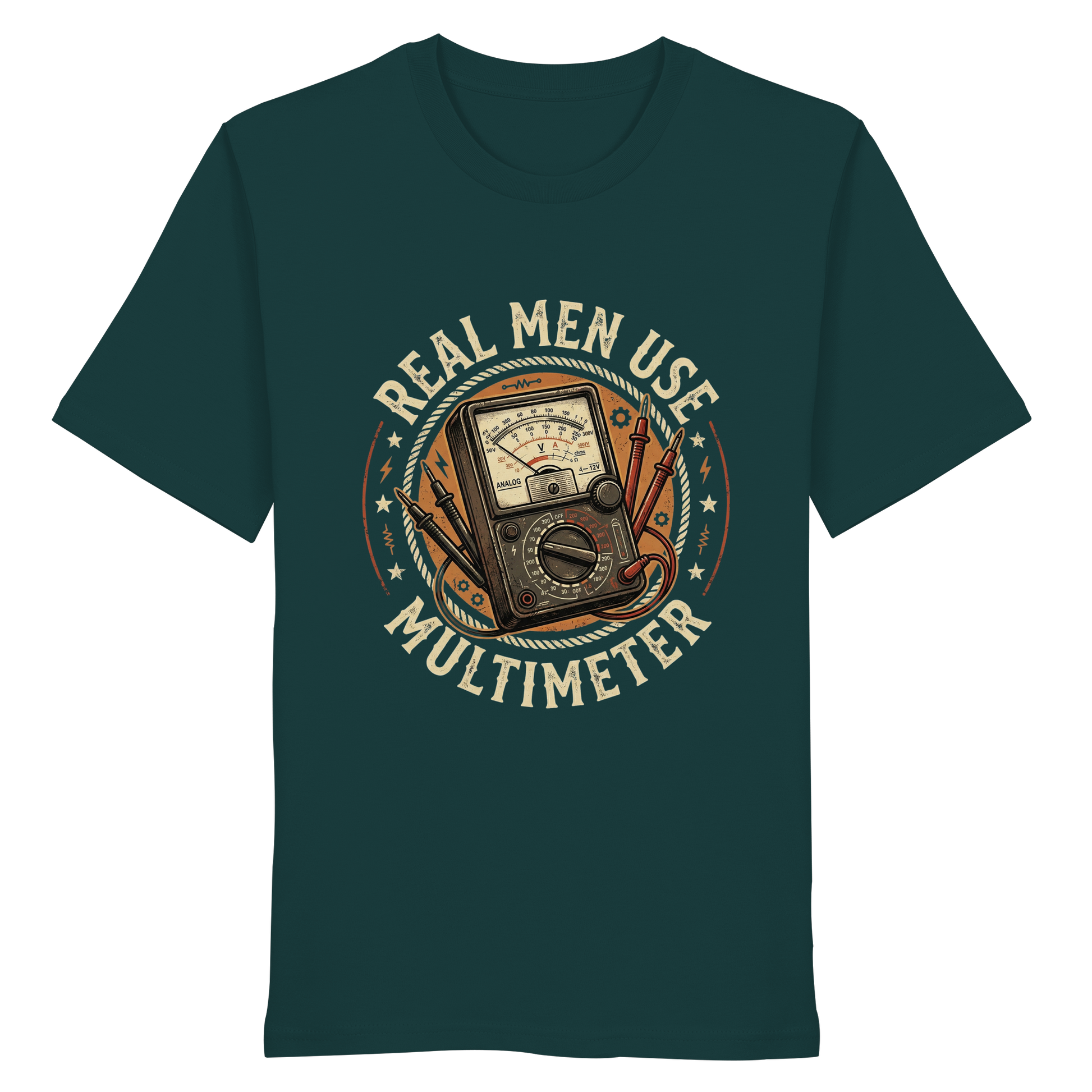 REAL MEN USE MULTIMETER
