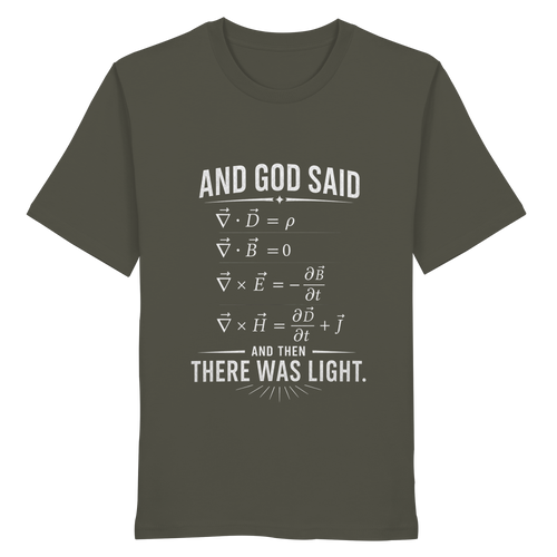 AND GOD SAYS