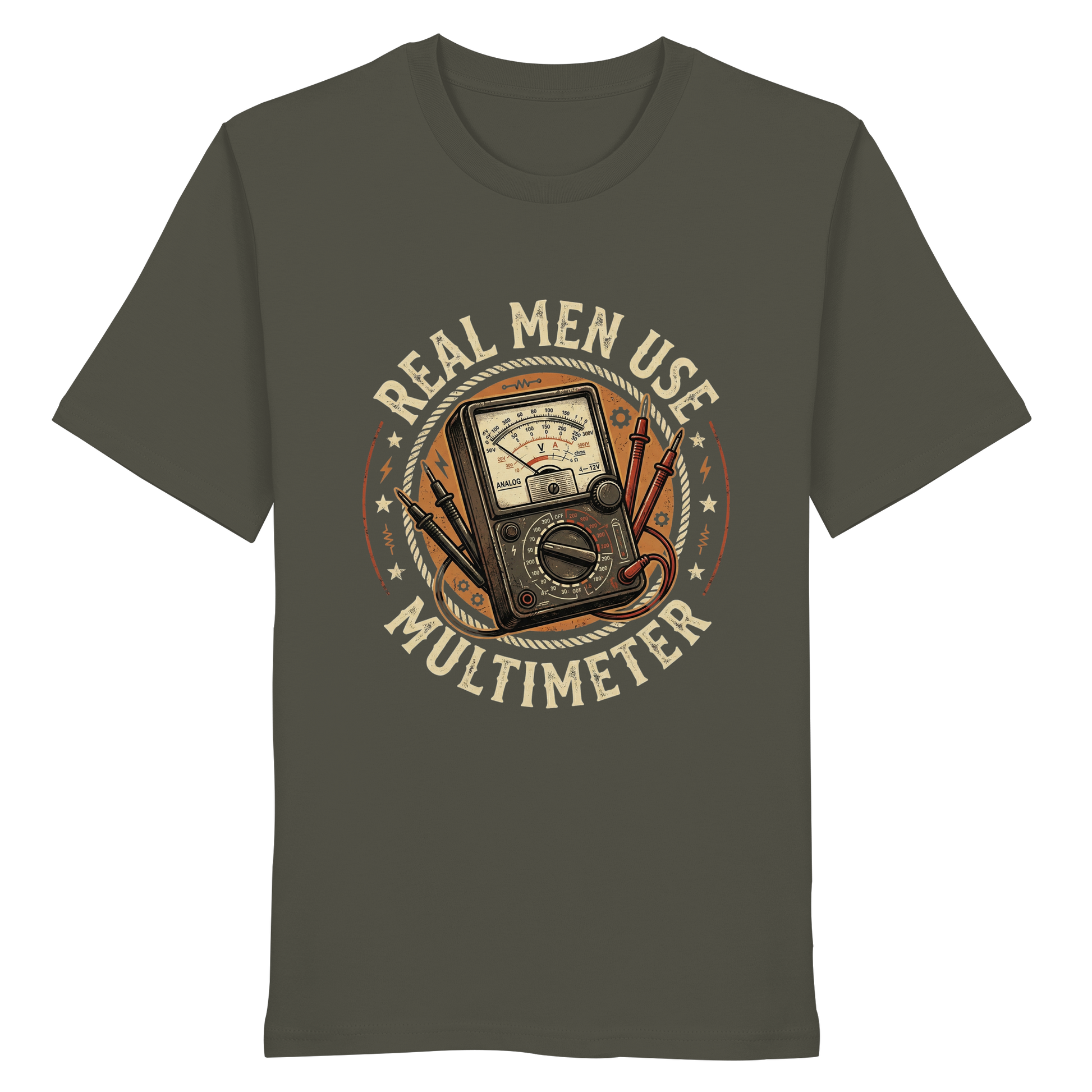 REAL MEN USE MULTIMETER