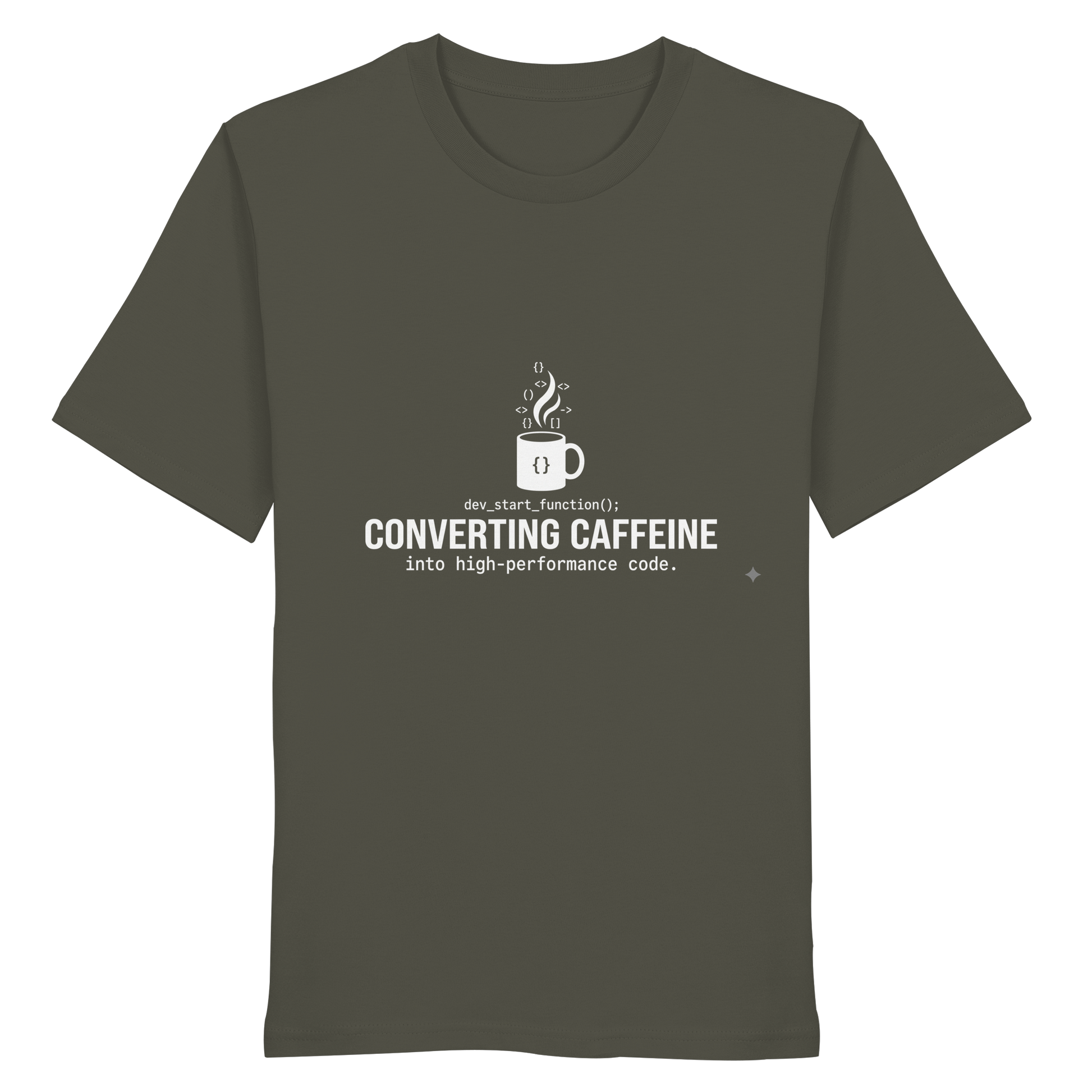 TURN COFFEE INTO CODE